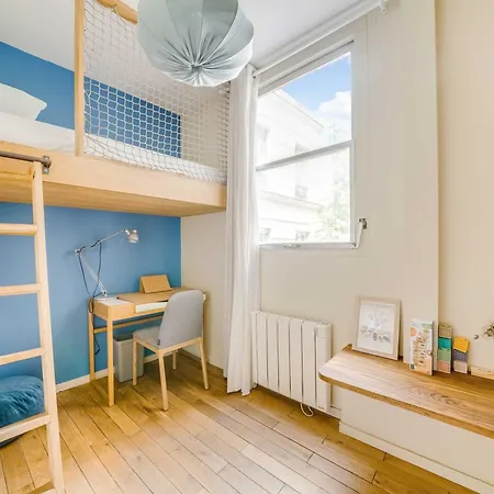 Appartement Cozy 2br 3p - 17e